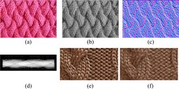 Knit2Vector knitted texture reconstruction results